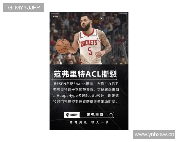 范乔丹因伤赛季报销火箭后场危机加剧公牛双星怀特与道苏姆或成救援希望